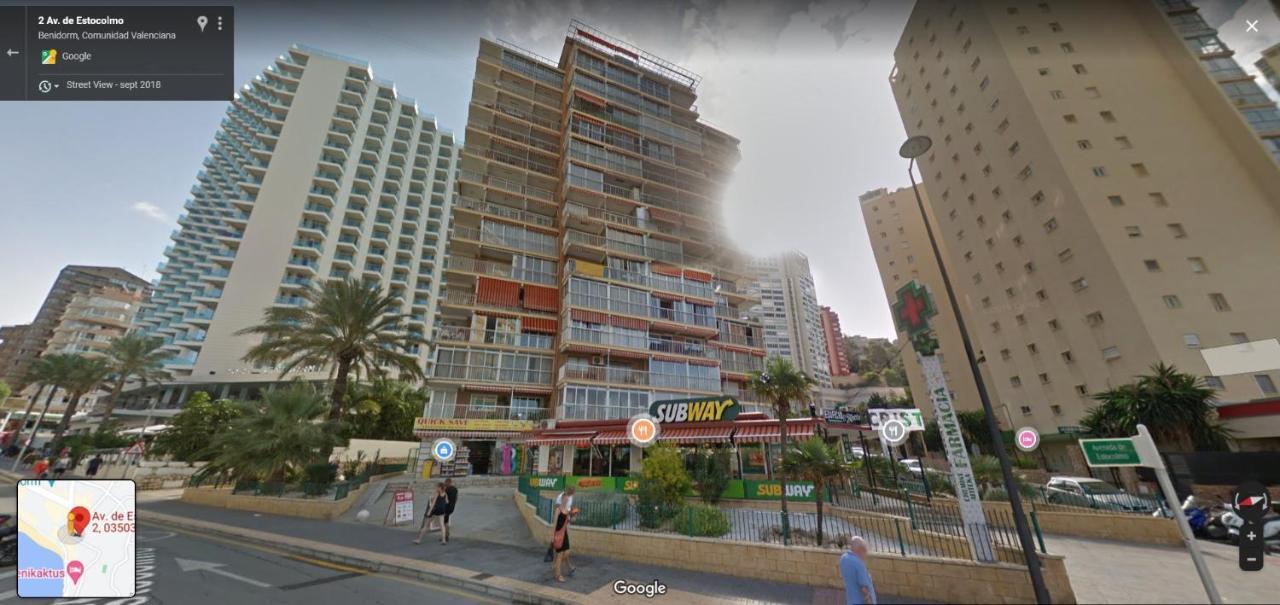 Apartamento Vistas Del Rincon 貝尼多姆 外观 照片